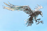 Great big Crow - Silkscreen Print